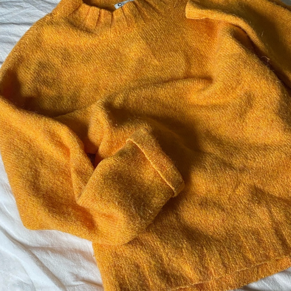 Cozy Orange Sweater
